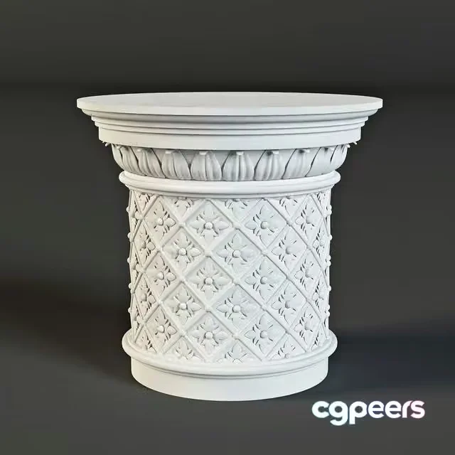 3ds Max Free – Capitel – stucco Baku