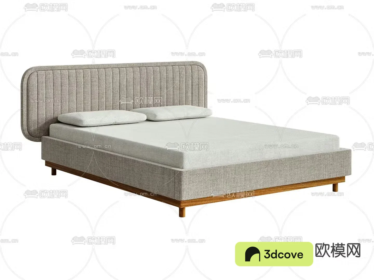 Modern double bed