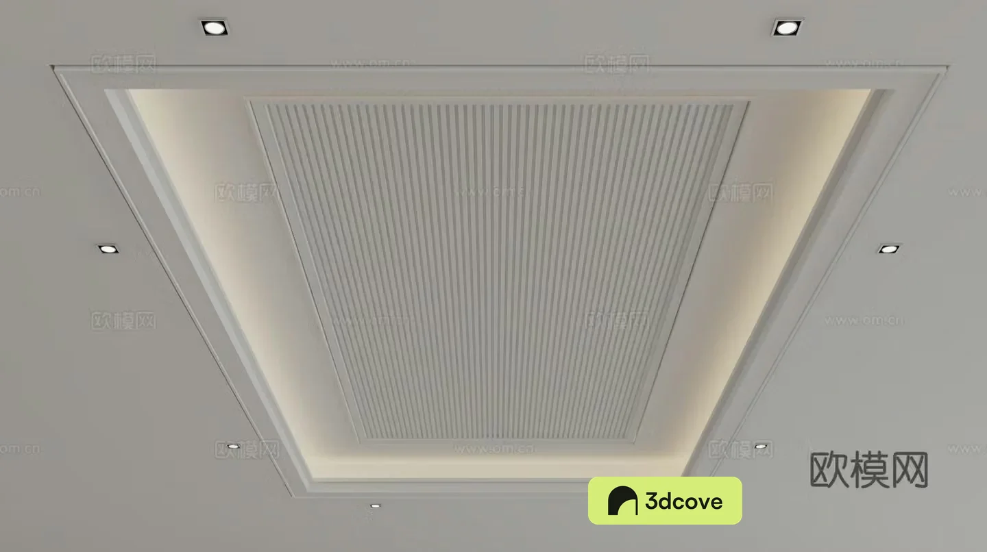 Modern ceiling