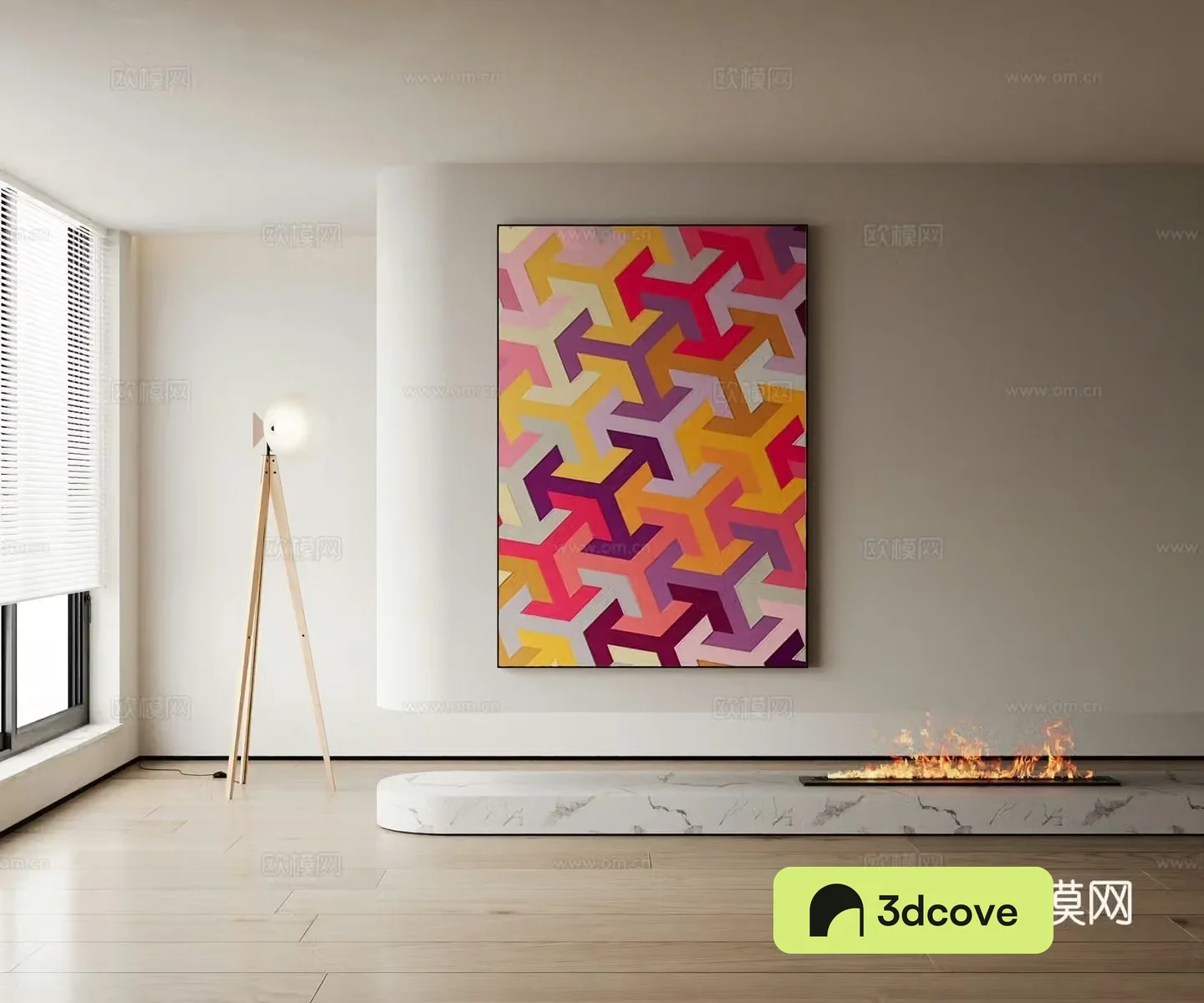 Modern decorative painting
