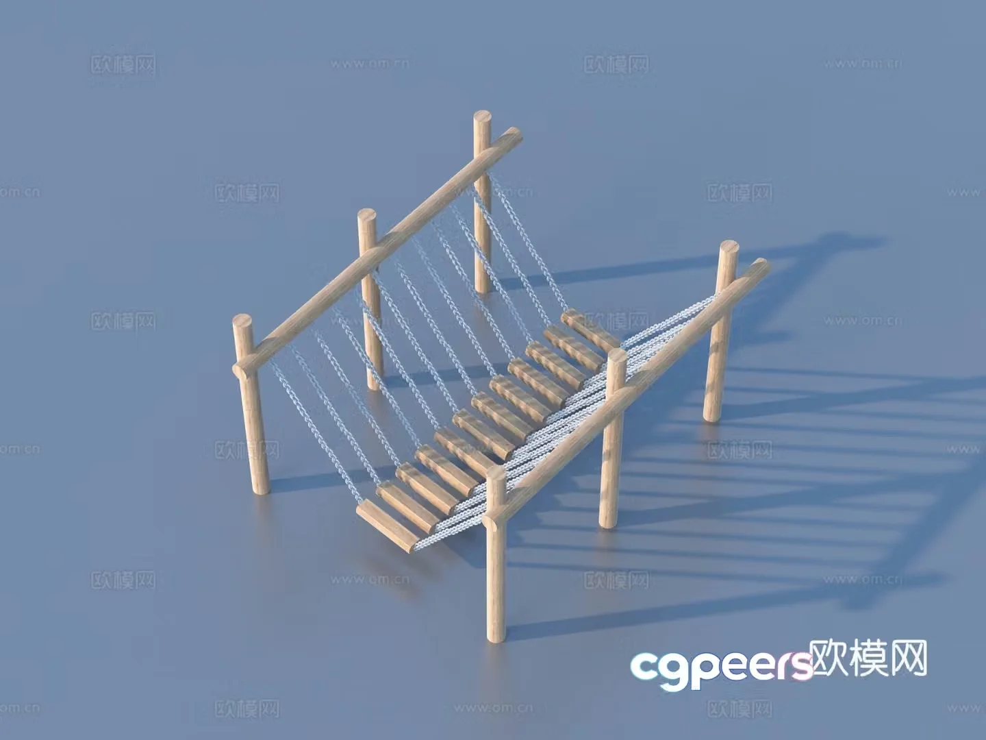 Children’s Equipment Ride Facilities Kindergarten Slide 3D Model