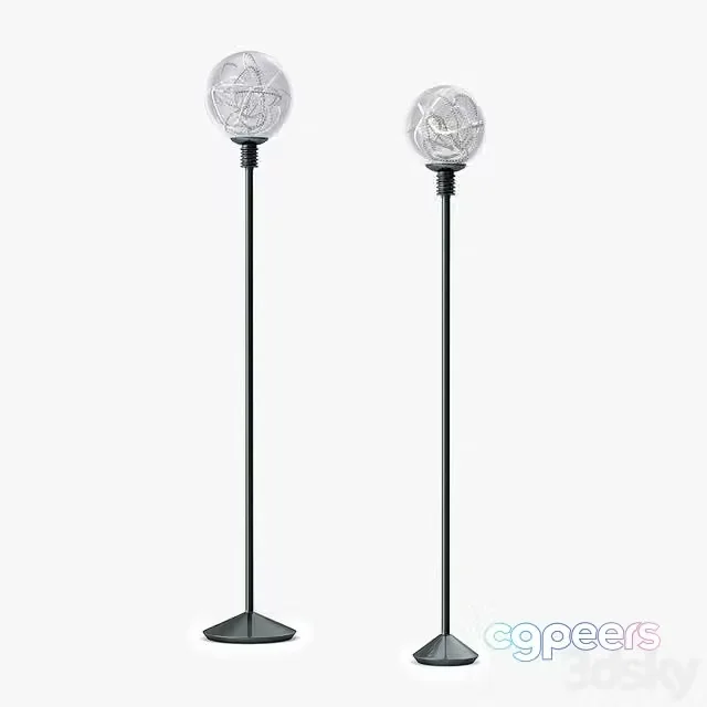 3ds Max Free – Promemoria Higgs Floor Lamp