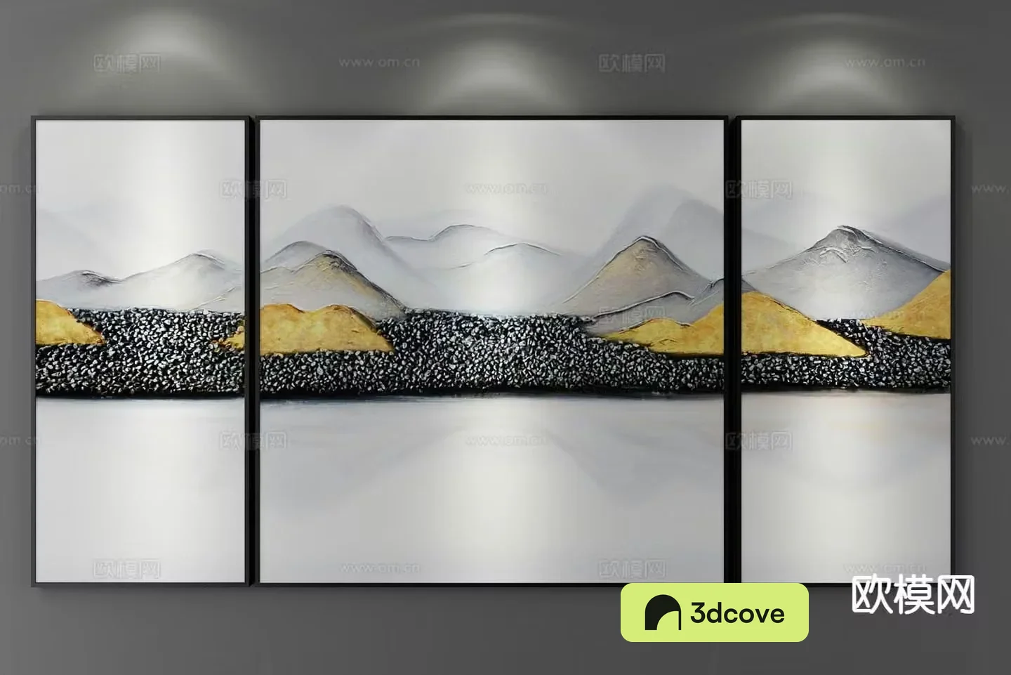 New Chinese style decorative painting combination painting