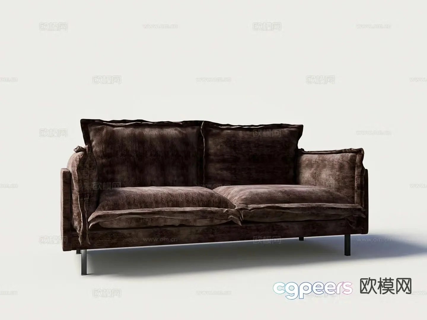 Modern love sofa 3d model