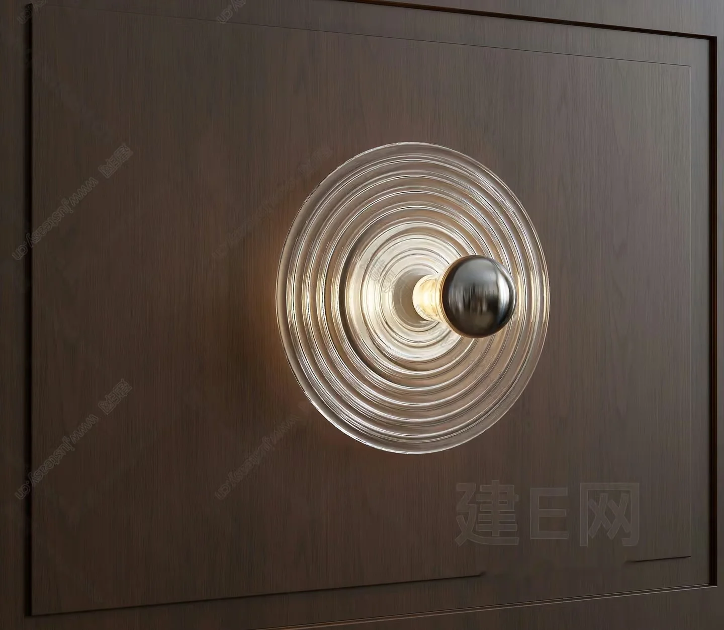 A Light Fixture On A Wall 3D Model – 15972 – VRAY Render