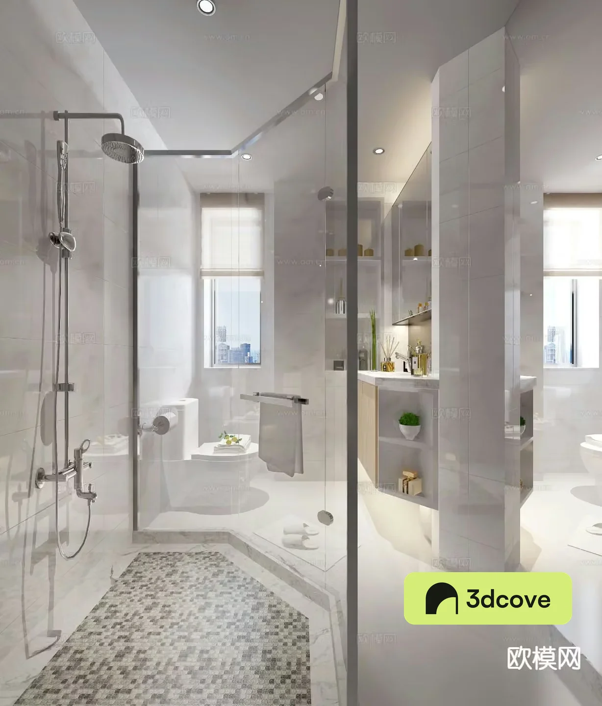Modern bathroom