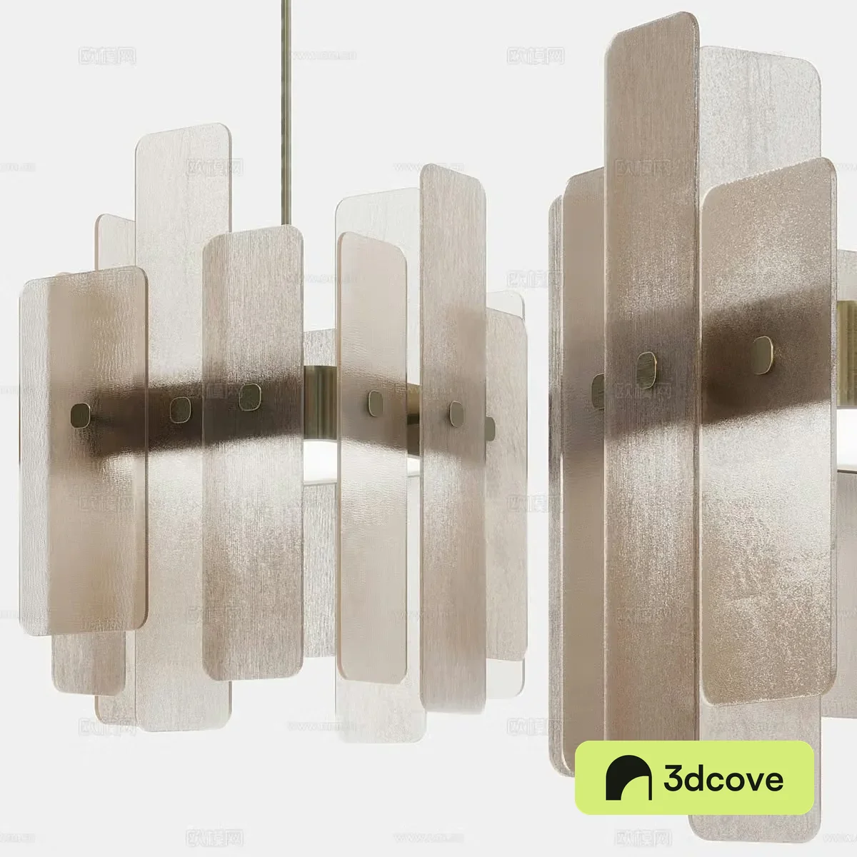 New Chinese style glass chandelier