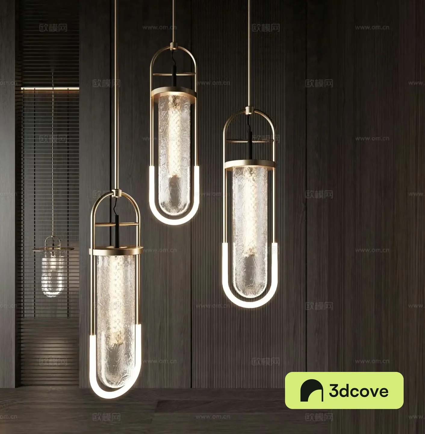 Modern chandelier