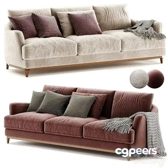 3ds Max Free – Sofa De Algodon Lino Prose