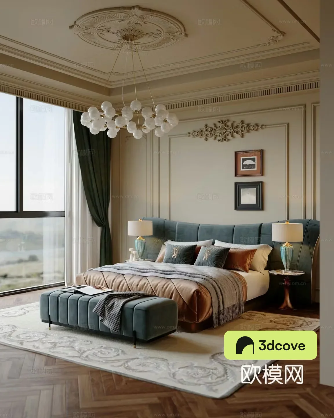 French bedroom