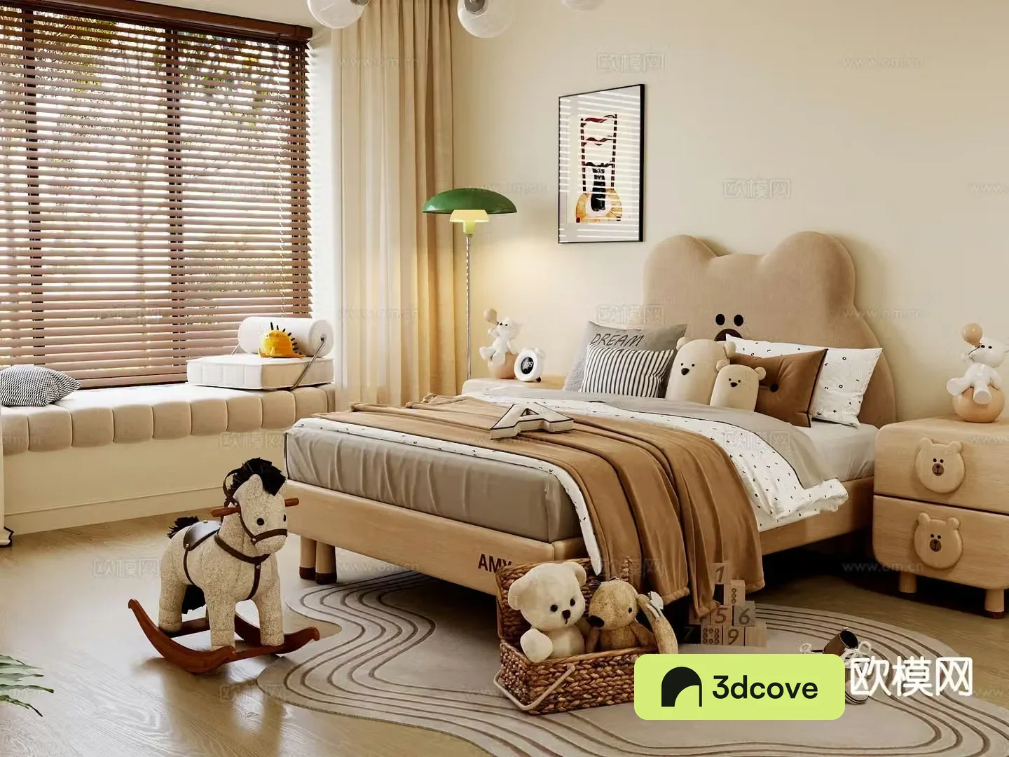 Nordic children’s bed