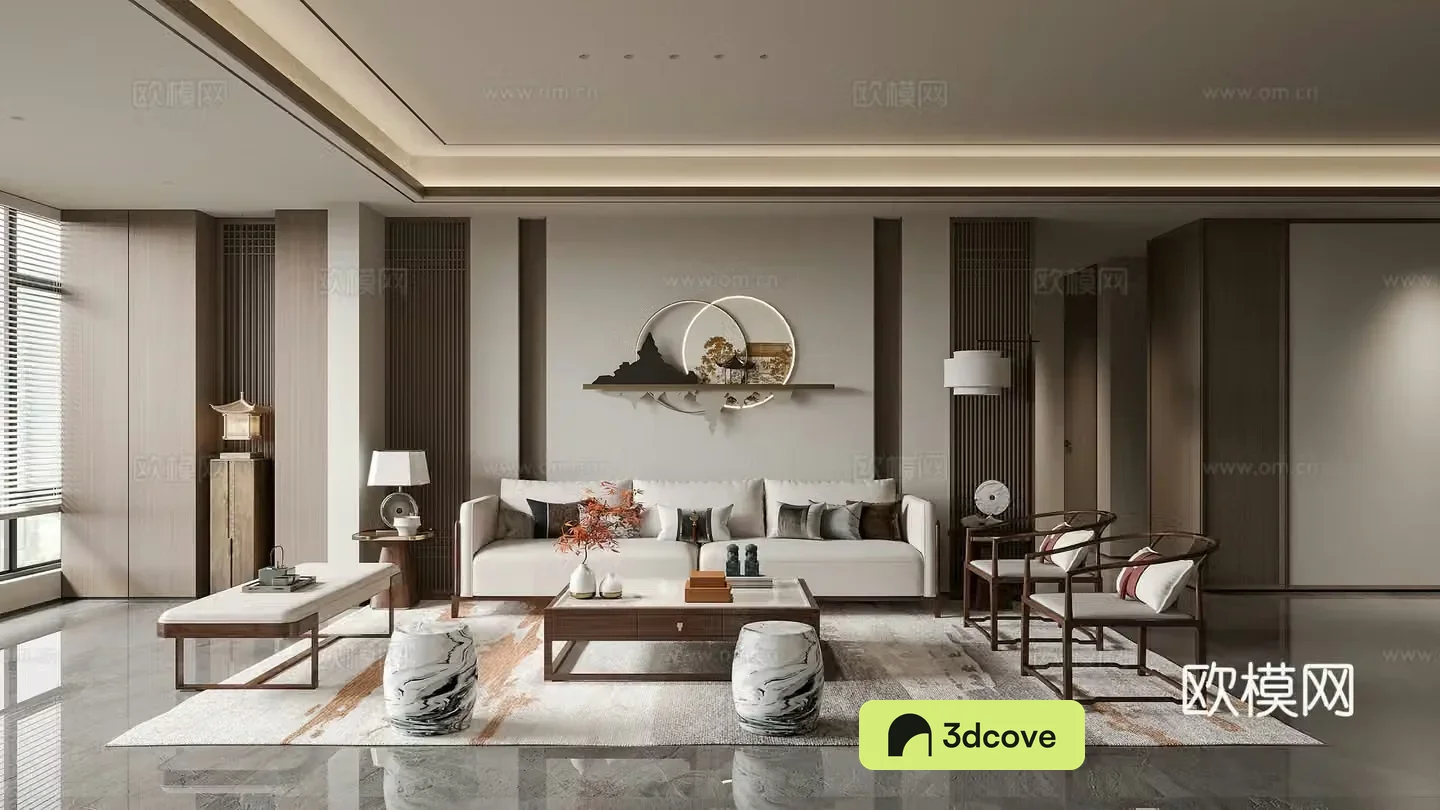 New Chinese living room