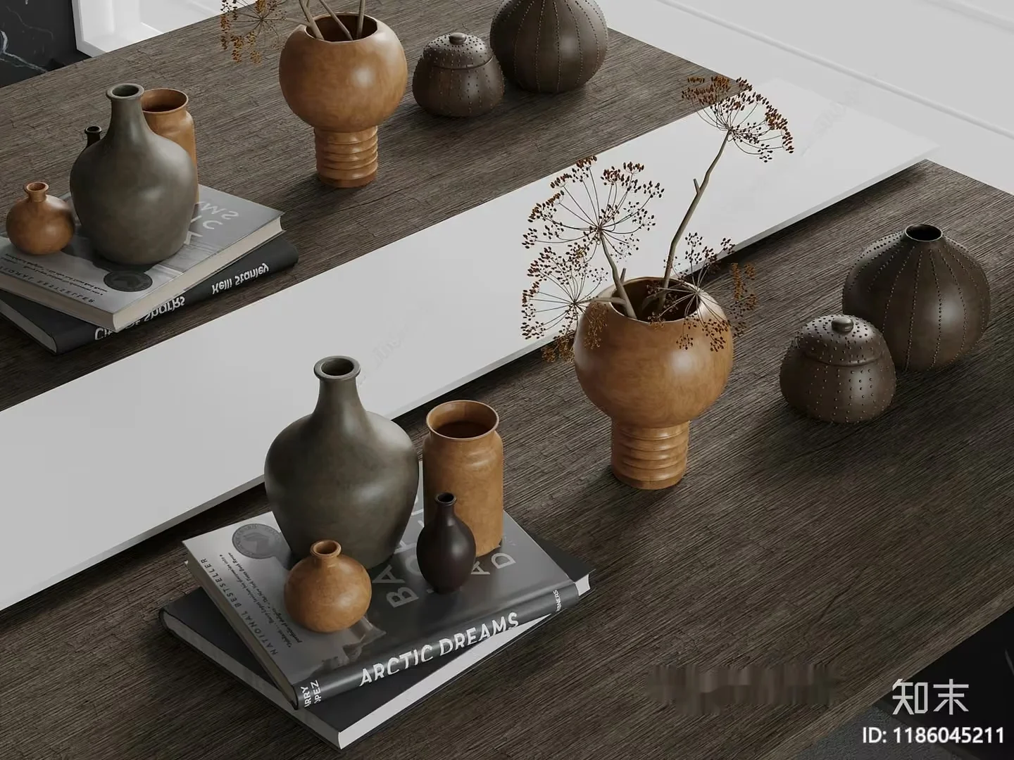 Modern Home Decor 3D Model – 14726 – VRAY Render