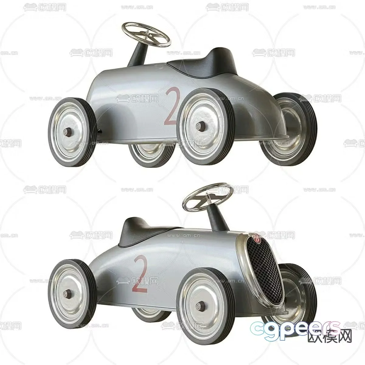 Children’s toy car twist car 3d model