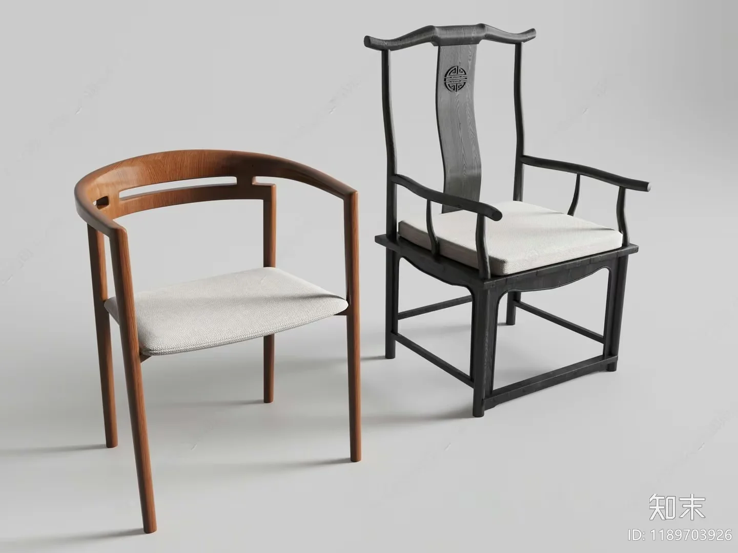 Modern Wooden Chair 3D Model – 14896 – VRAY Render