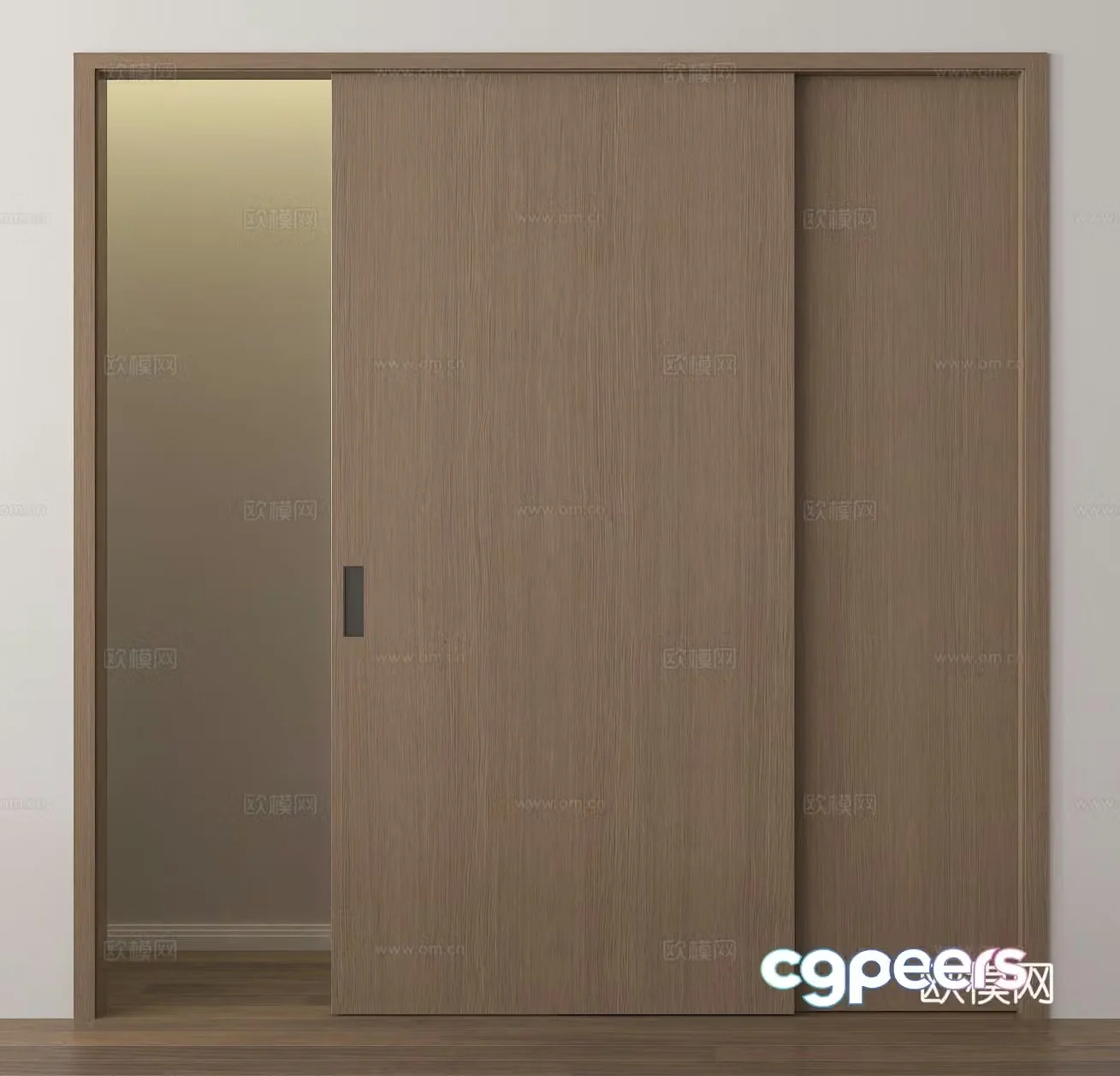 Sliding door 3D model
