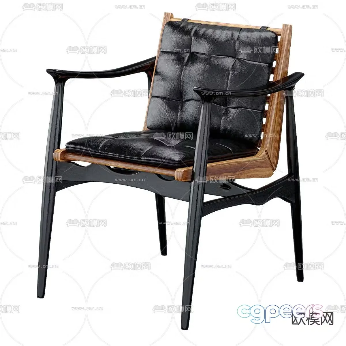 chair leisure chair 3d model