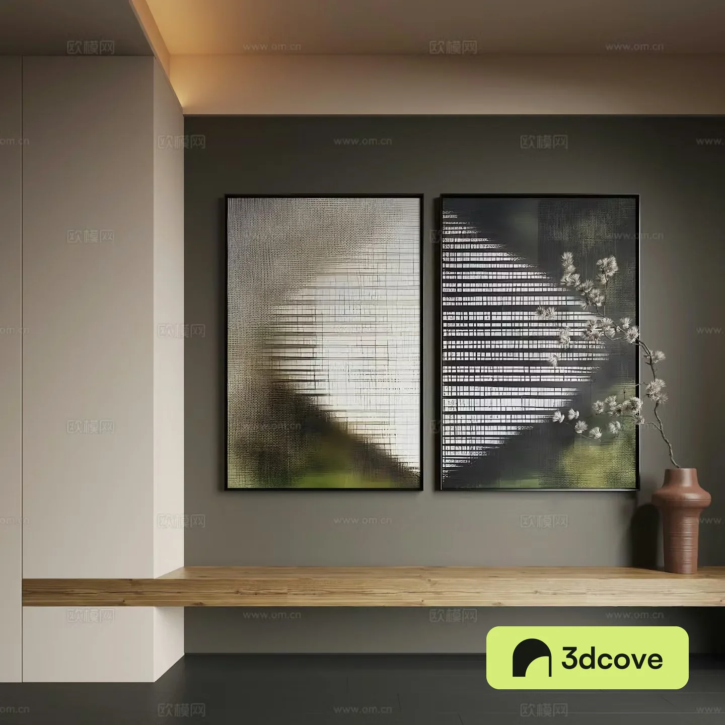 Modern hanging paintings Modern abstract hanging paintings Modern combination paintings Modern minimalist hanging paintings