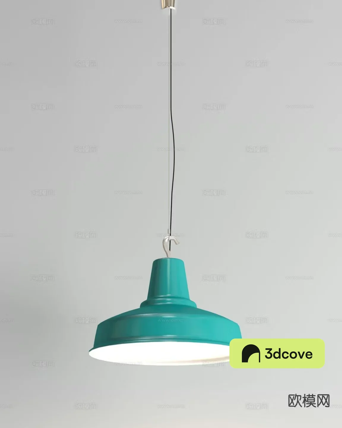 Nordic paint chandelier