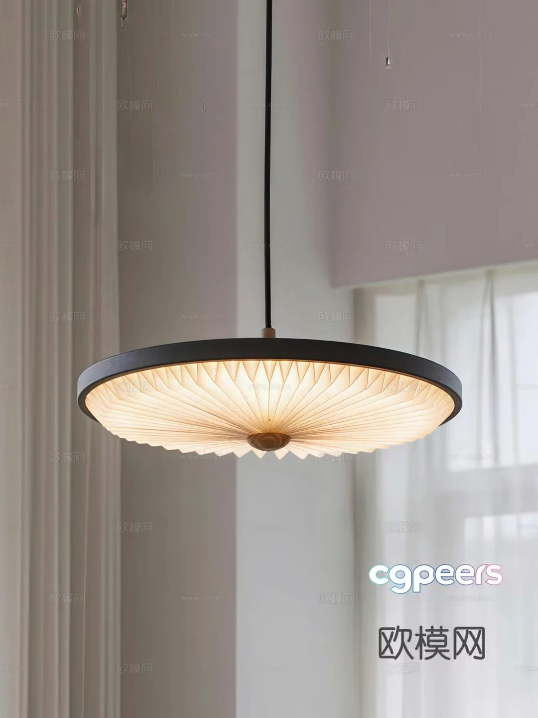 Modern restaurant chandeliers decorative lights 3d model