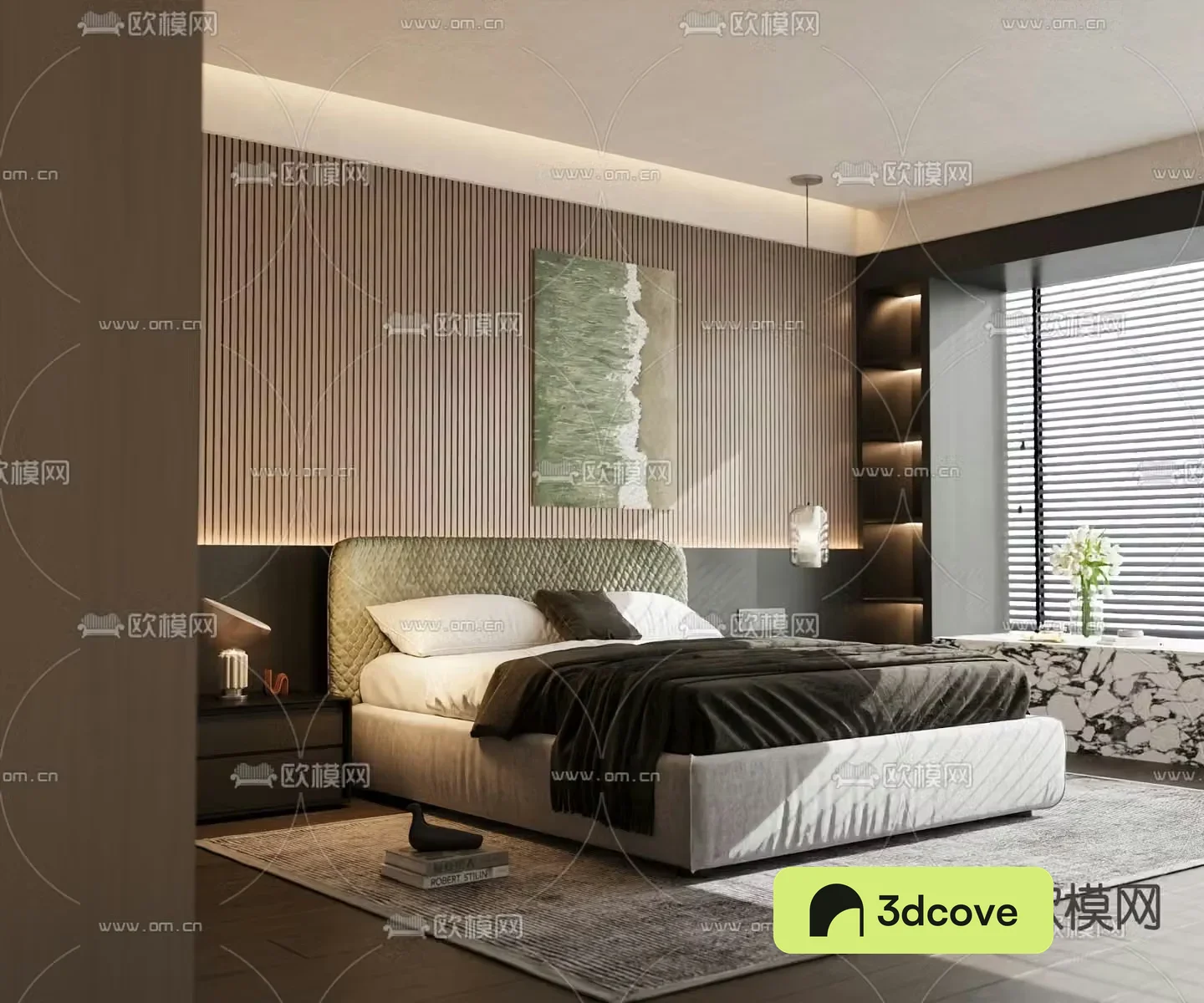 Italian double bed