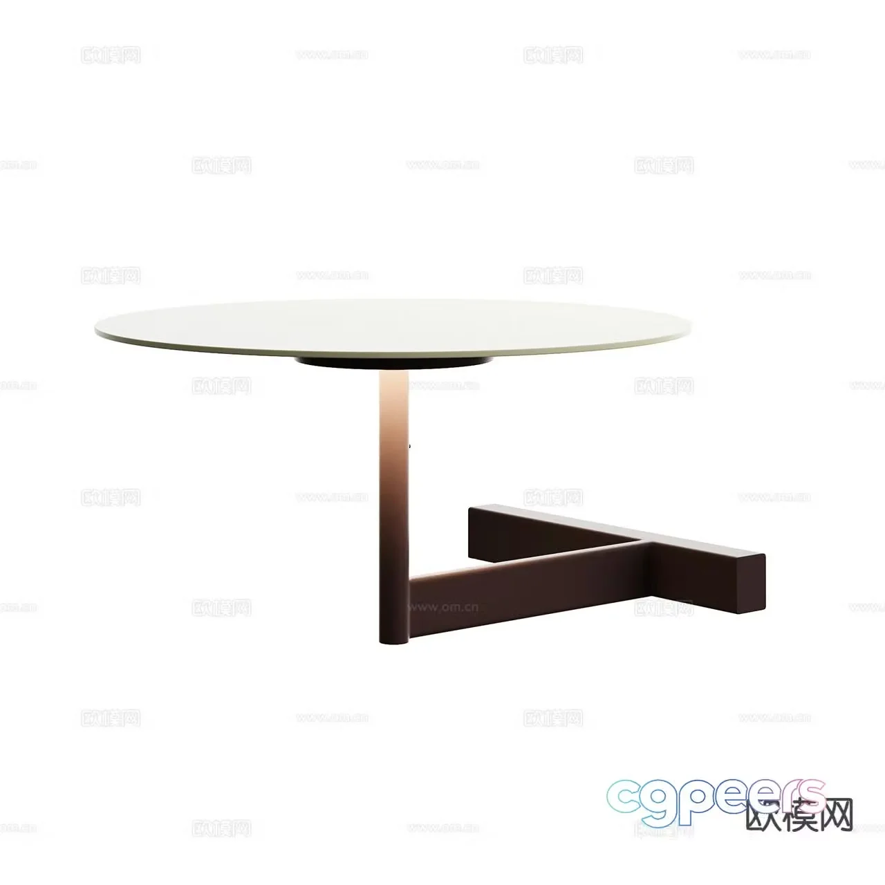 Italian minimalist table lamp 3D model