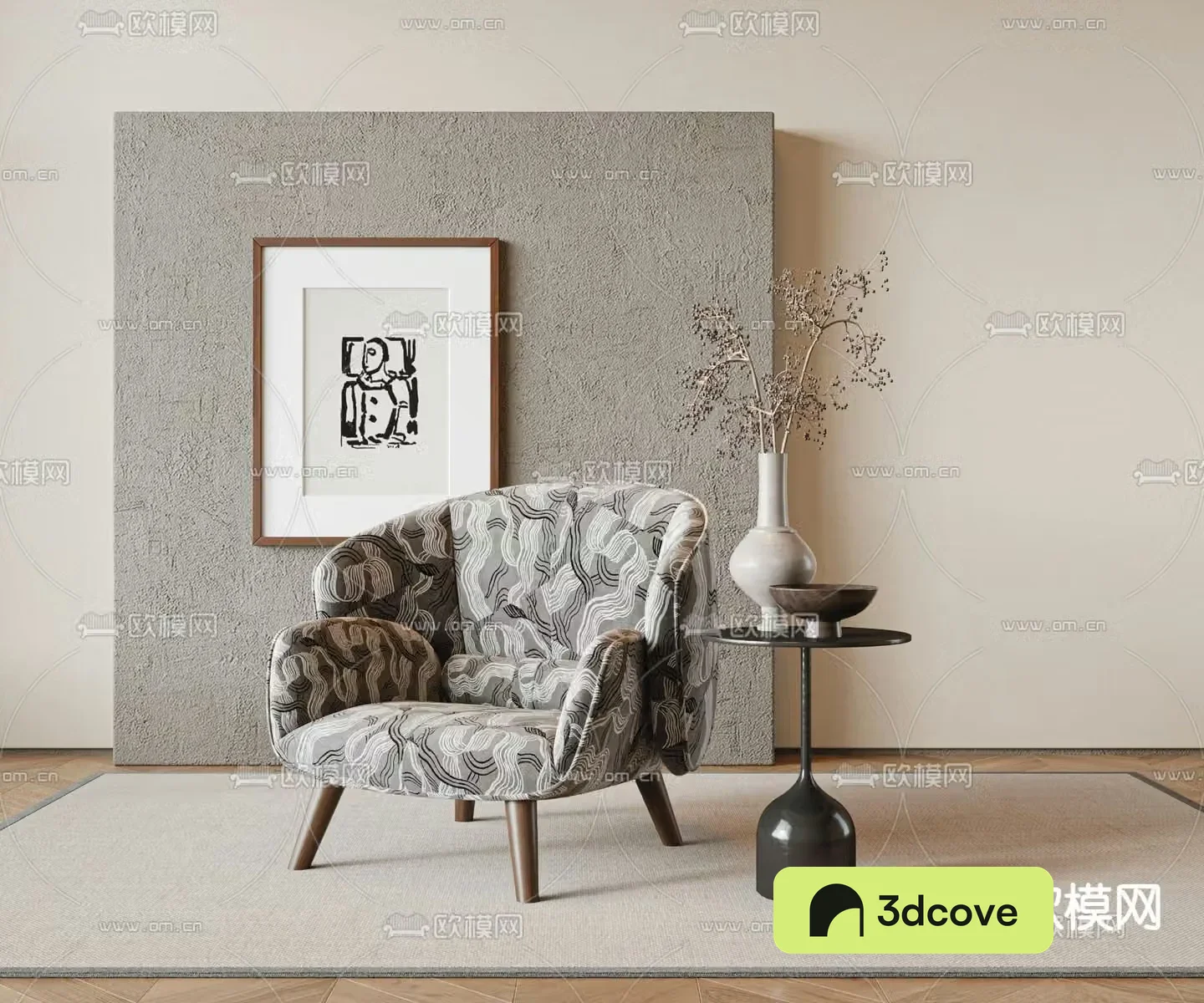 Medieval style single chair sofa chair