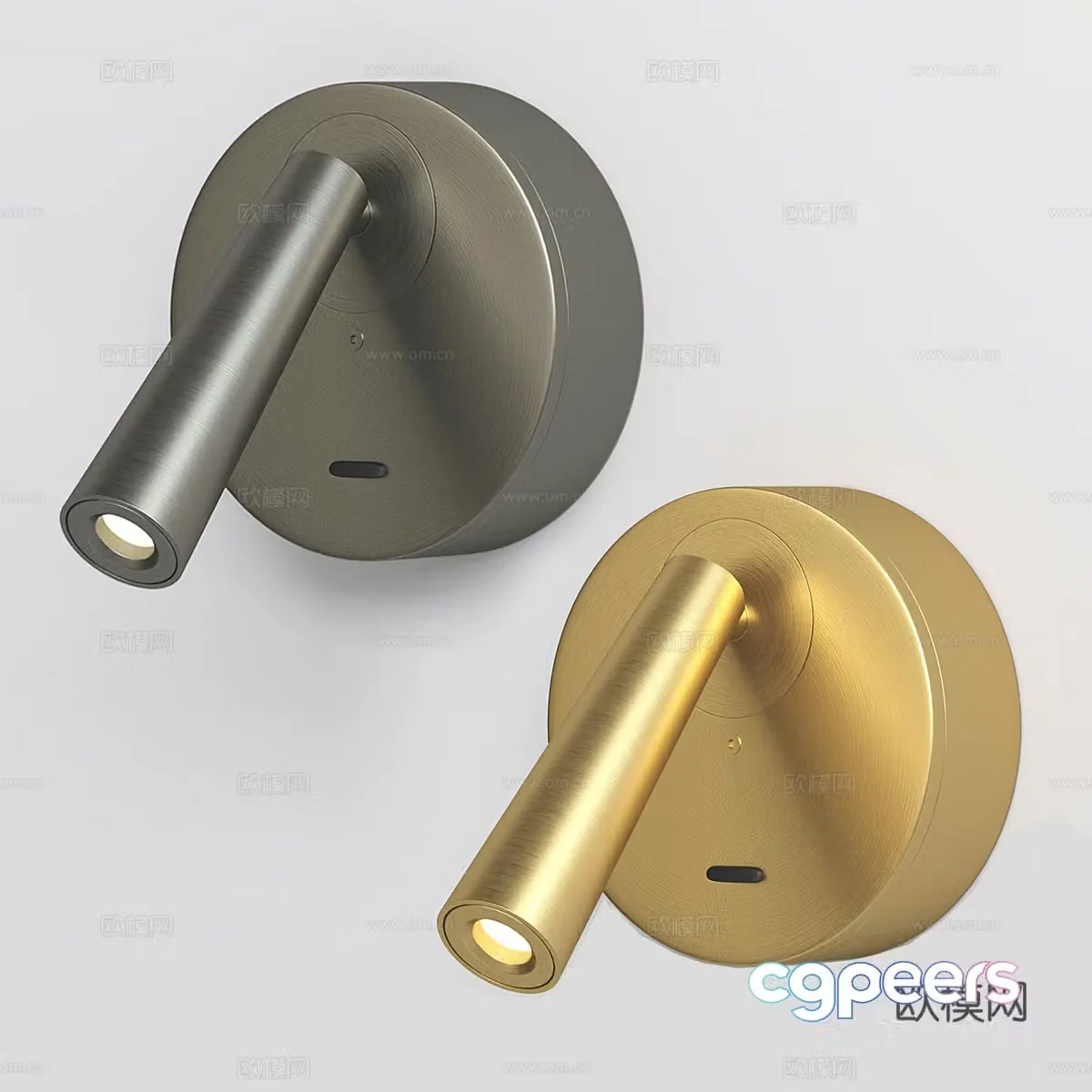 Modern simple and light luxury wall lamp wall lamp simple wall lamp 3d model
