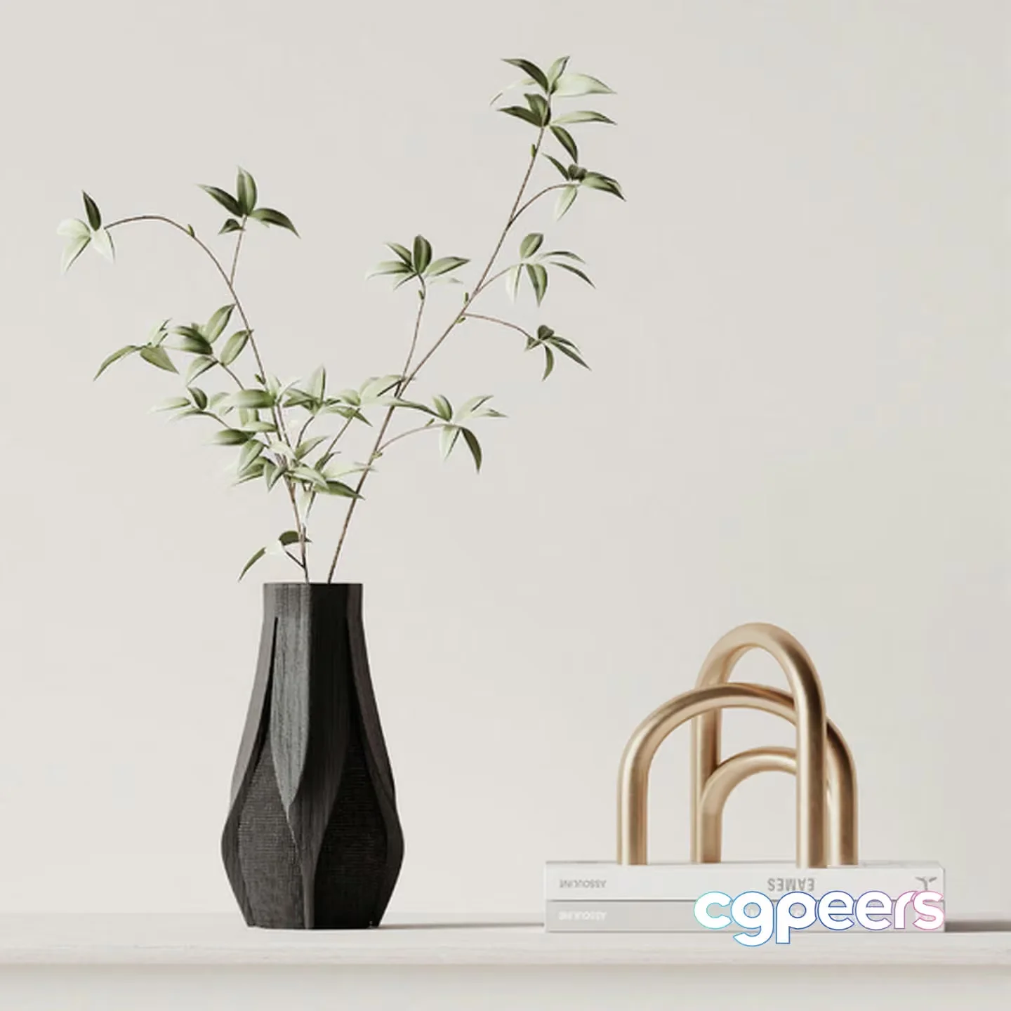 Minimalist Decor 3D Model – 12101 – VRAY Render