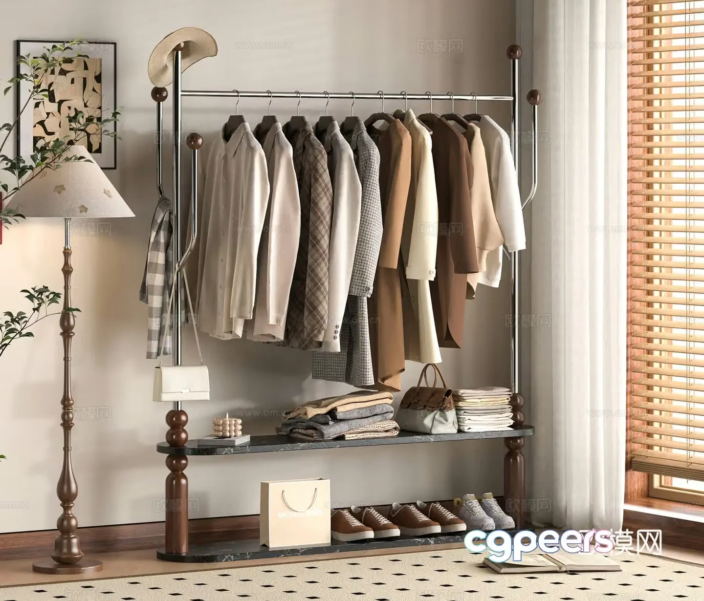 Modern hanger 3d model