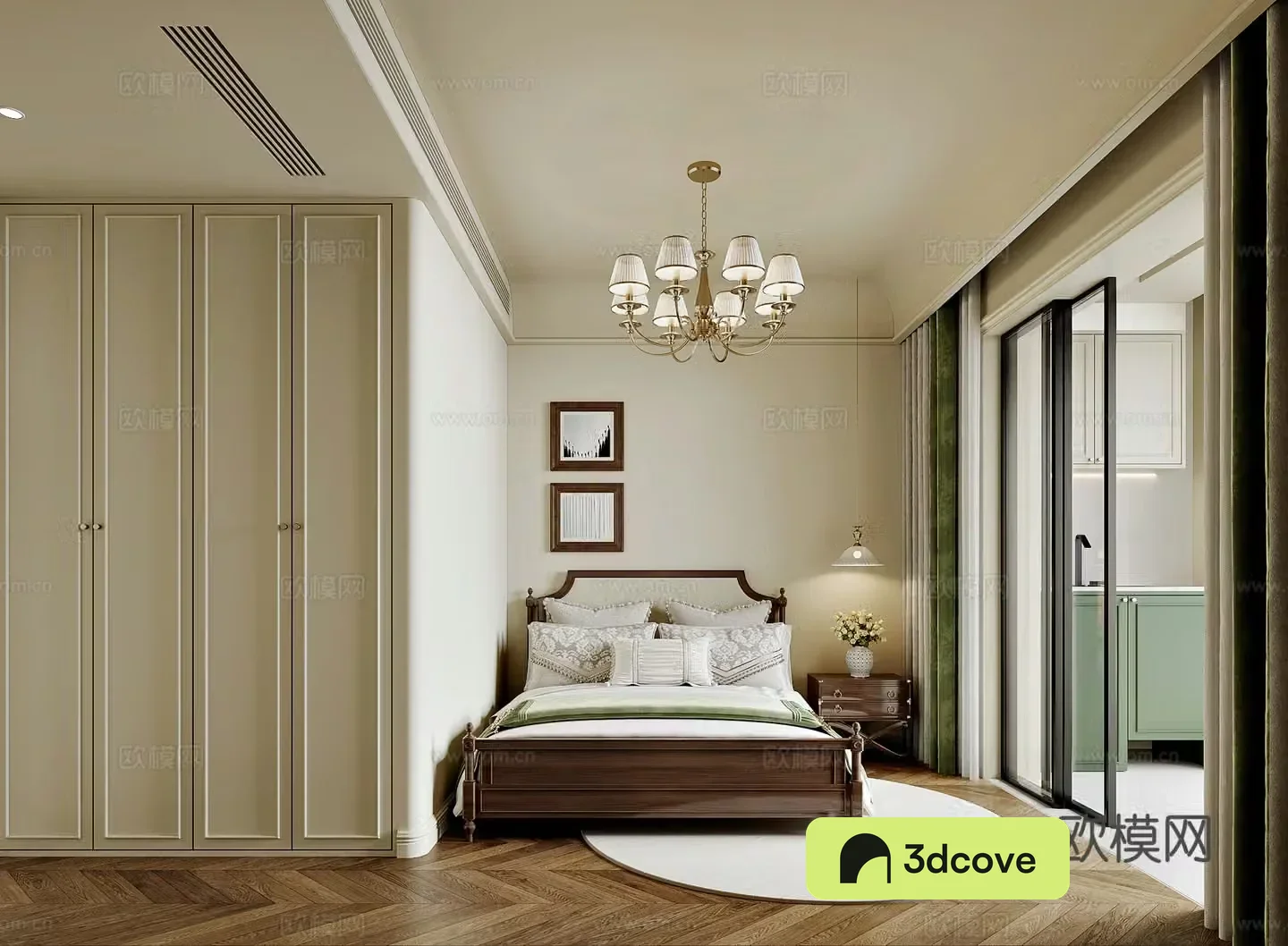 American bedroom