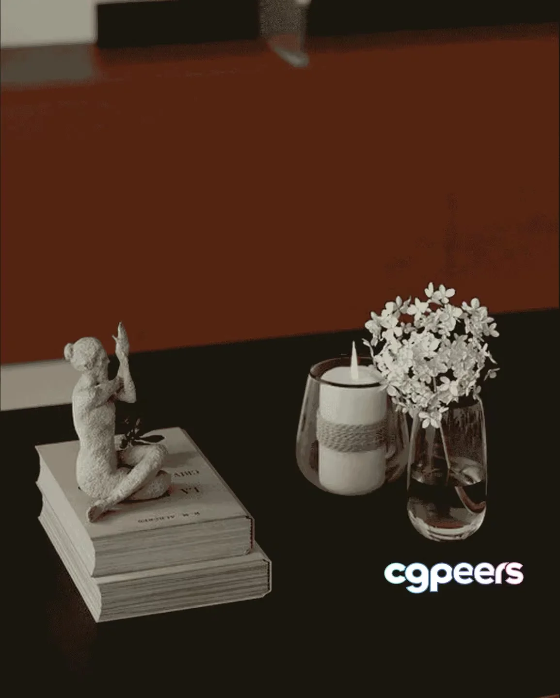A Decorative Table Setting 3D Model – 10227 – CORONA Render