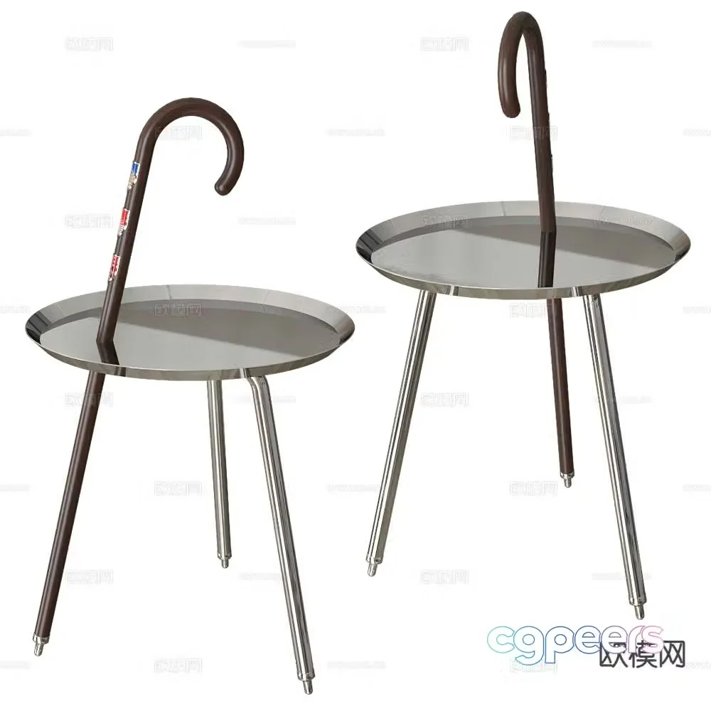 Moooi side table corner table 3d model