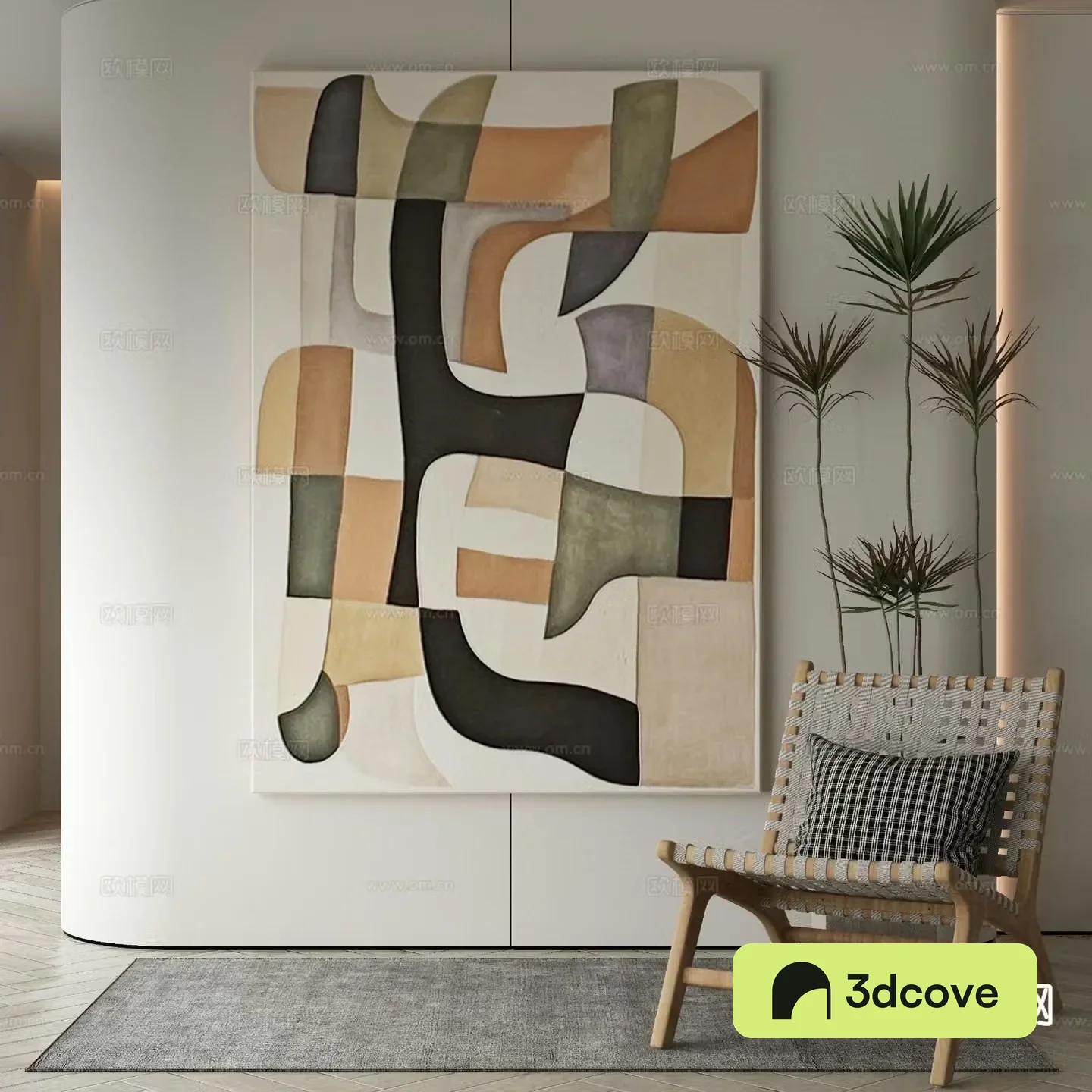 Modern decorative painting abstract painting