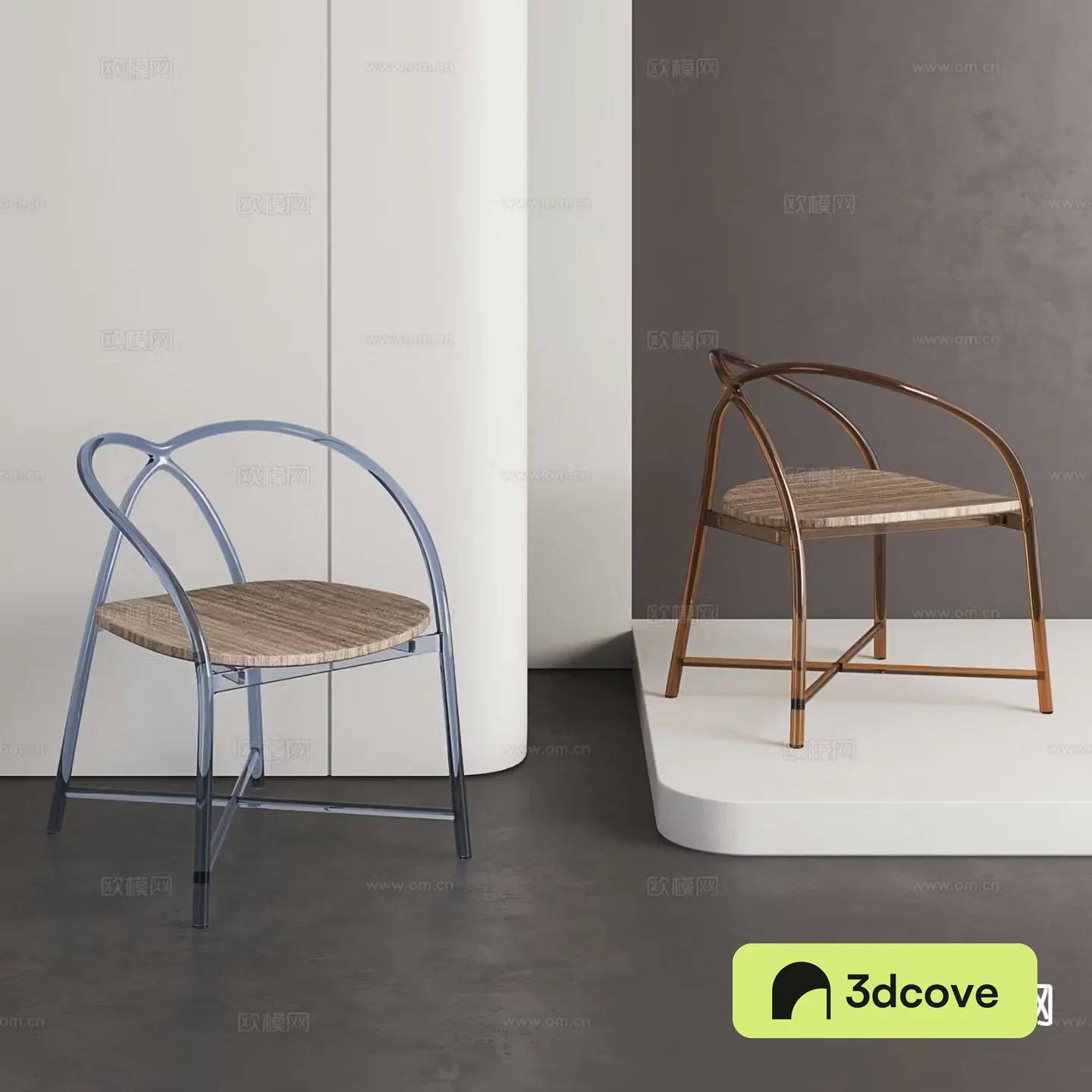 Modern leisure chair outdoor chair acrylic chair