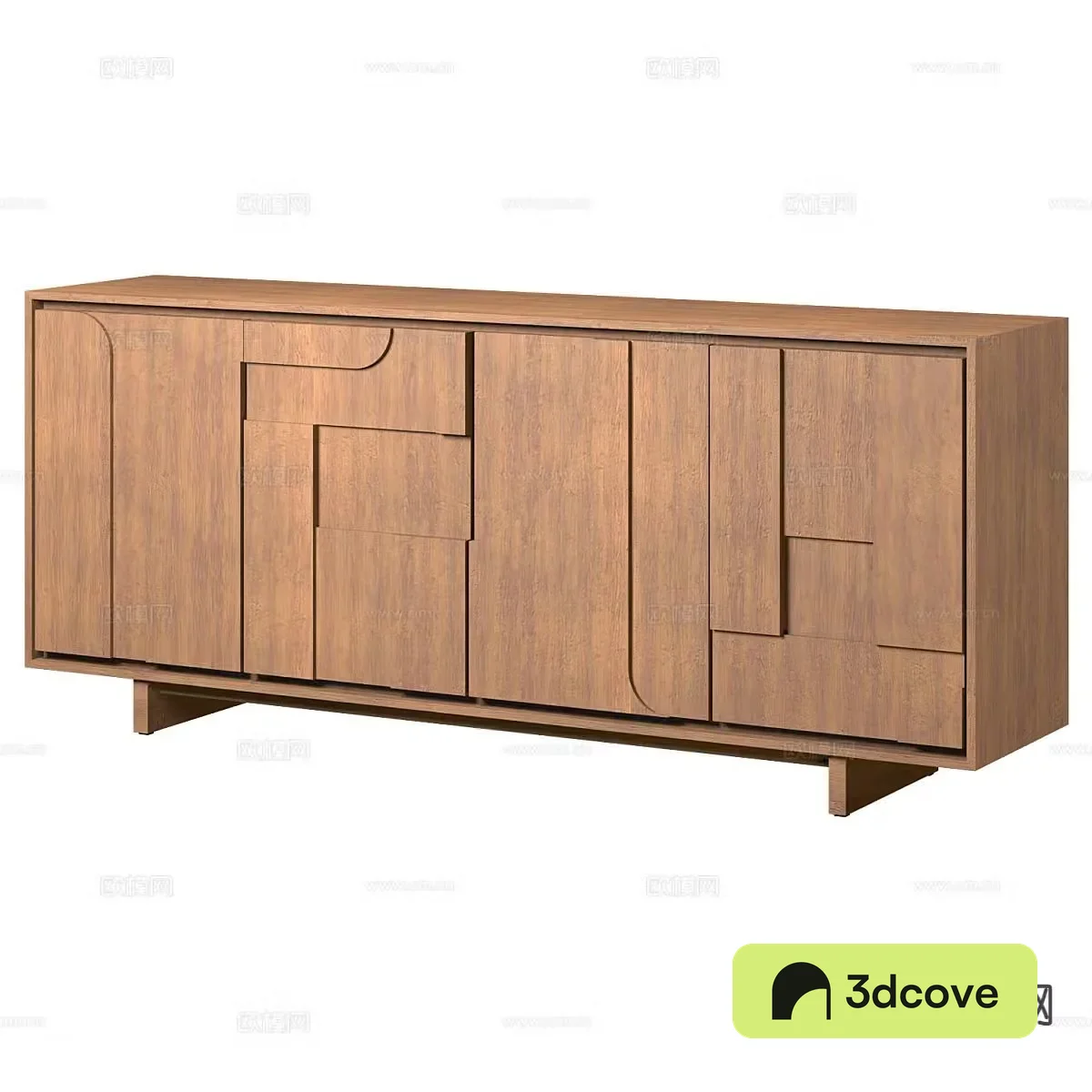 Nordic entryway cabinet