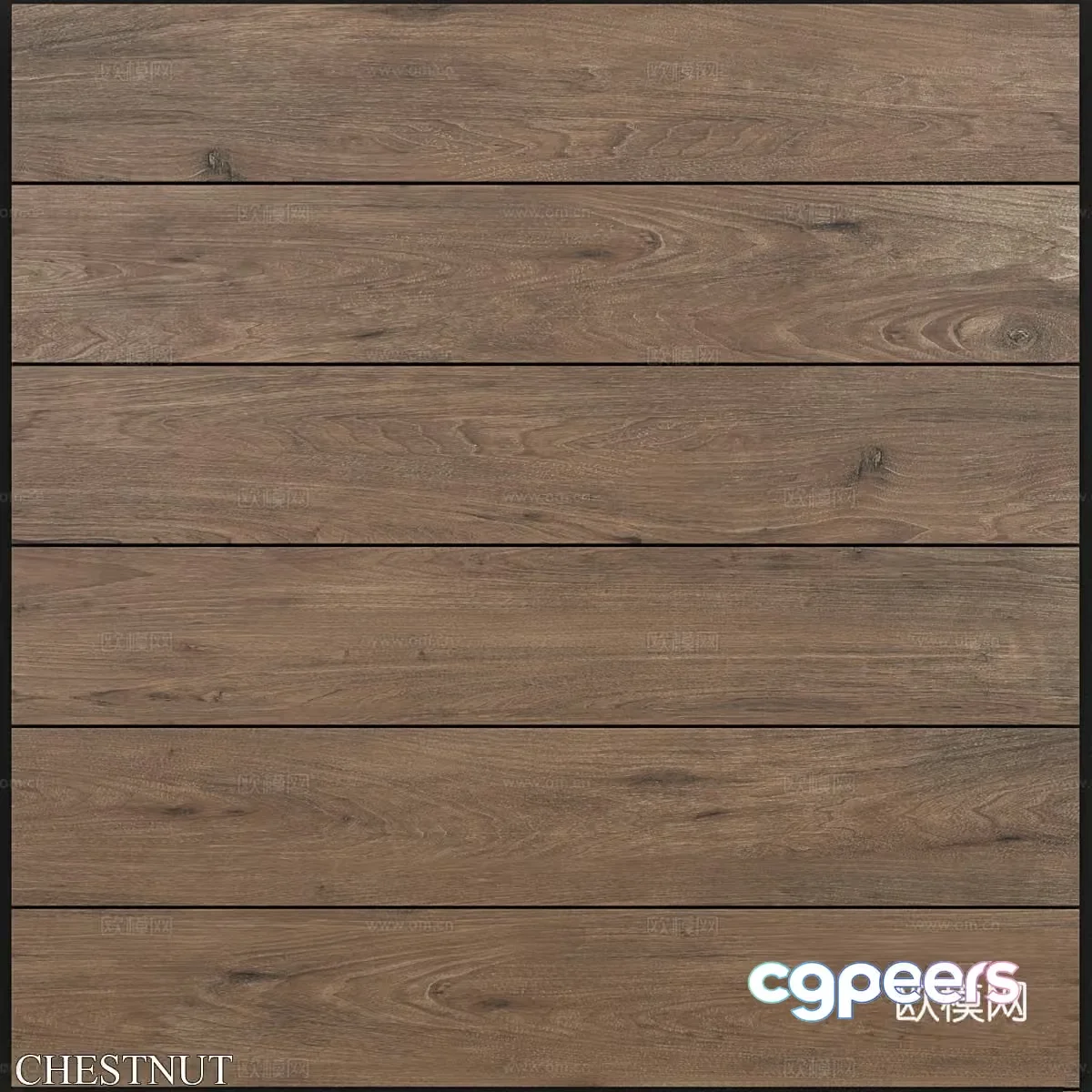 Brown Wooden Planks 3D Model – 1184 – VRAY Render
