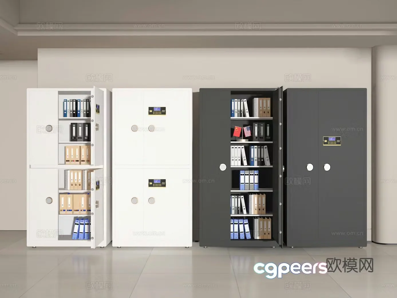 File cabinet 3d model