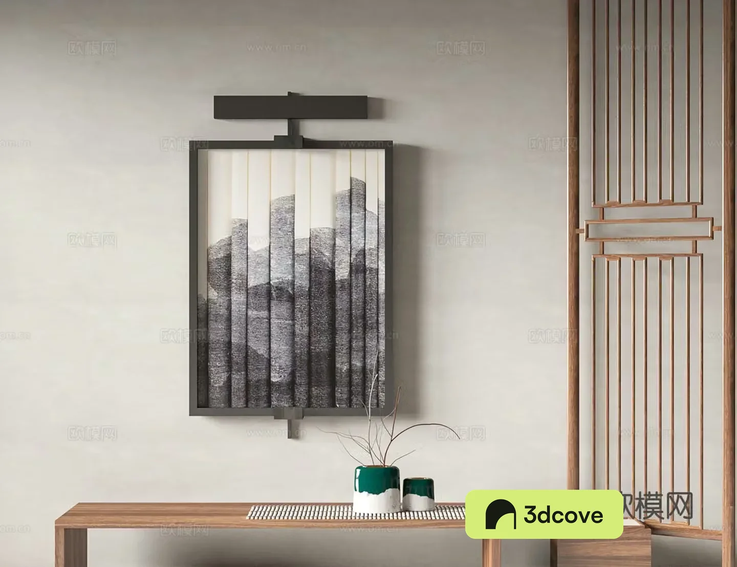 New Chinese texture painting decorative painting