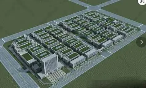 3D City Block 3D Model – 17495 – VRAY Render