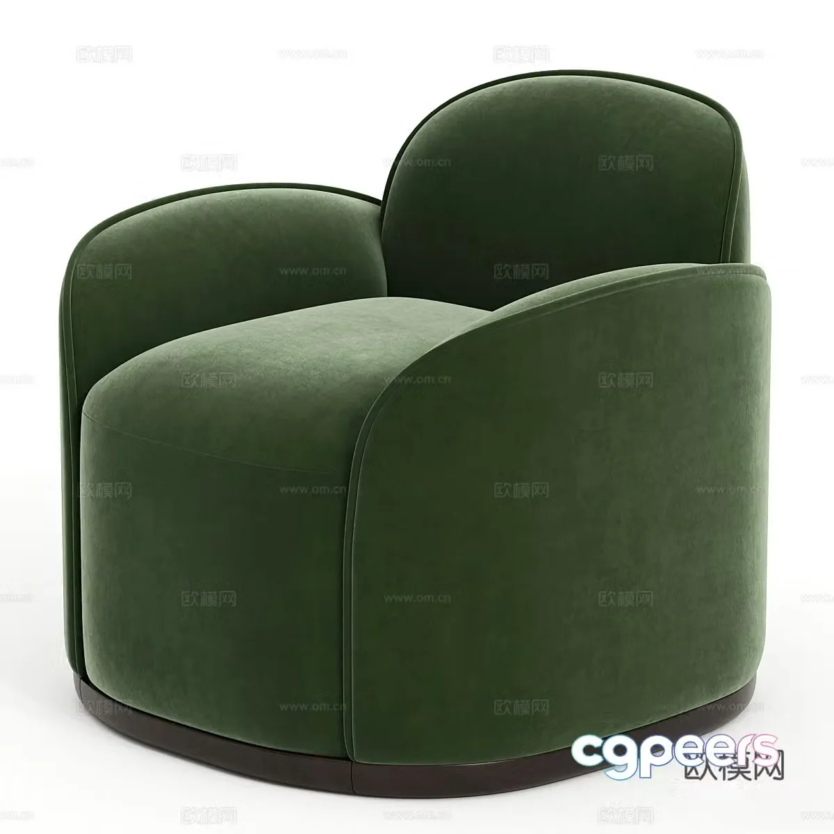 Single sofa 3d model