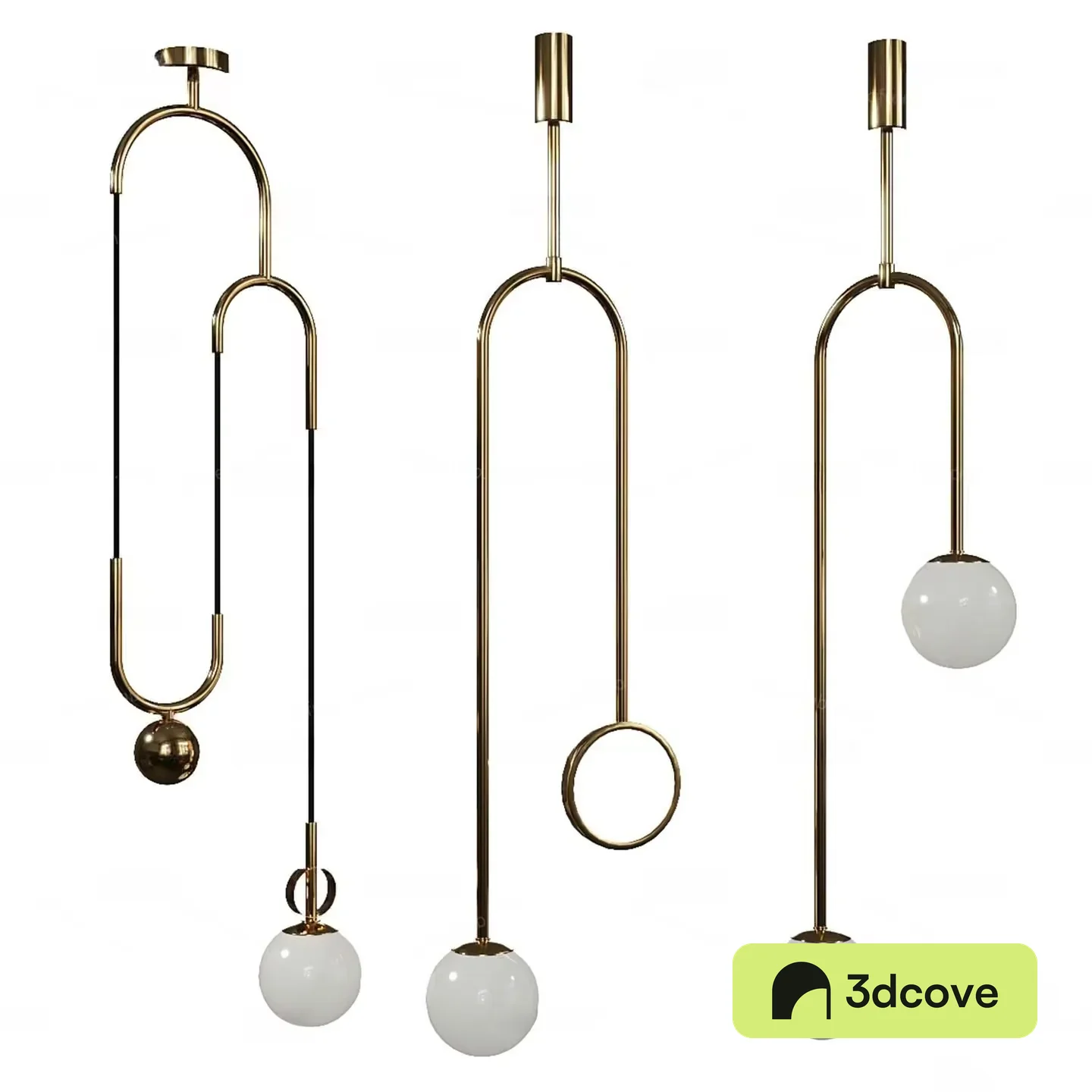 Gold Light Fixture
