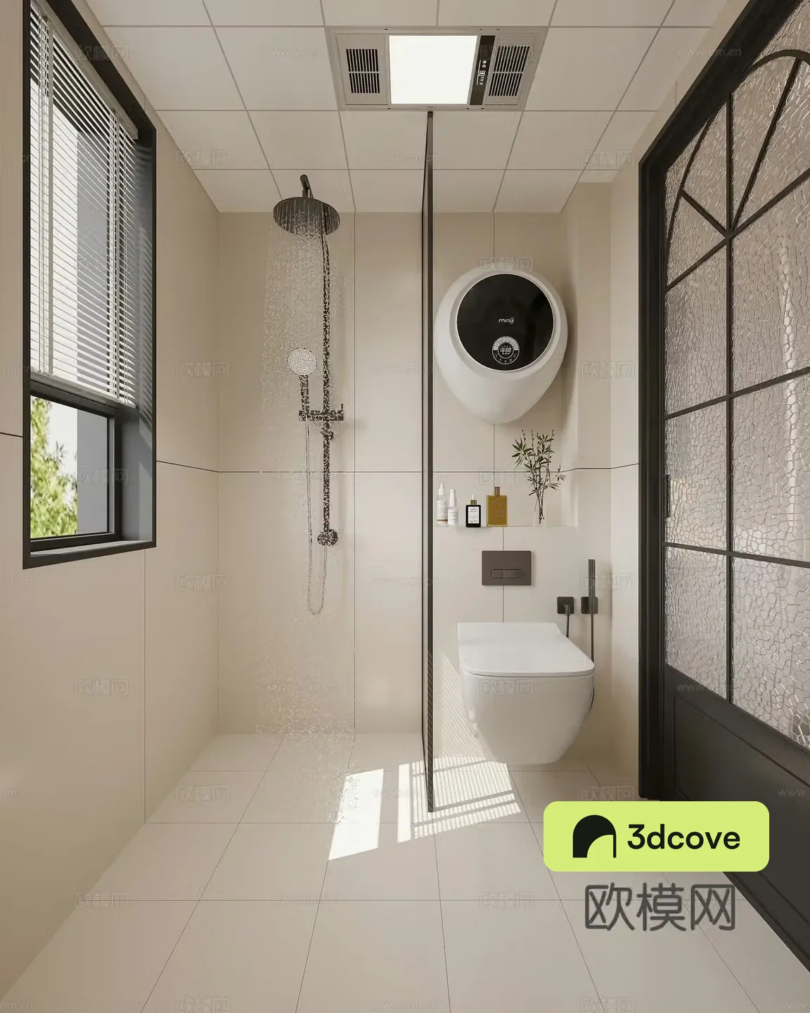 Modern bathroom
