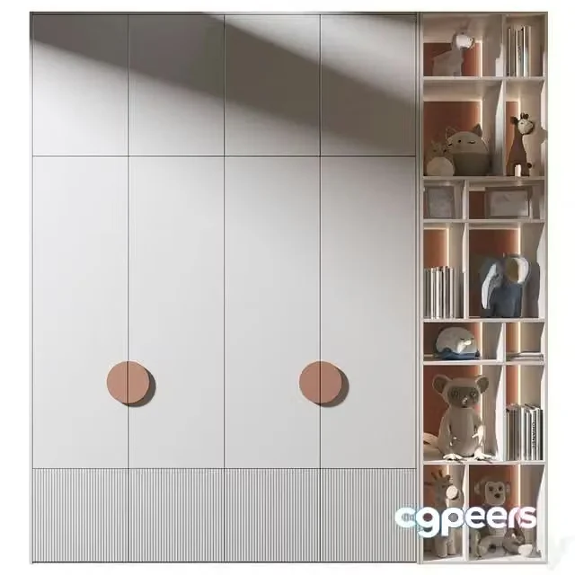 3ds Max Free – Kids Furniture Composition 8