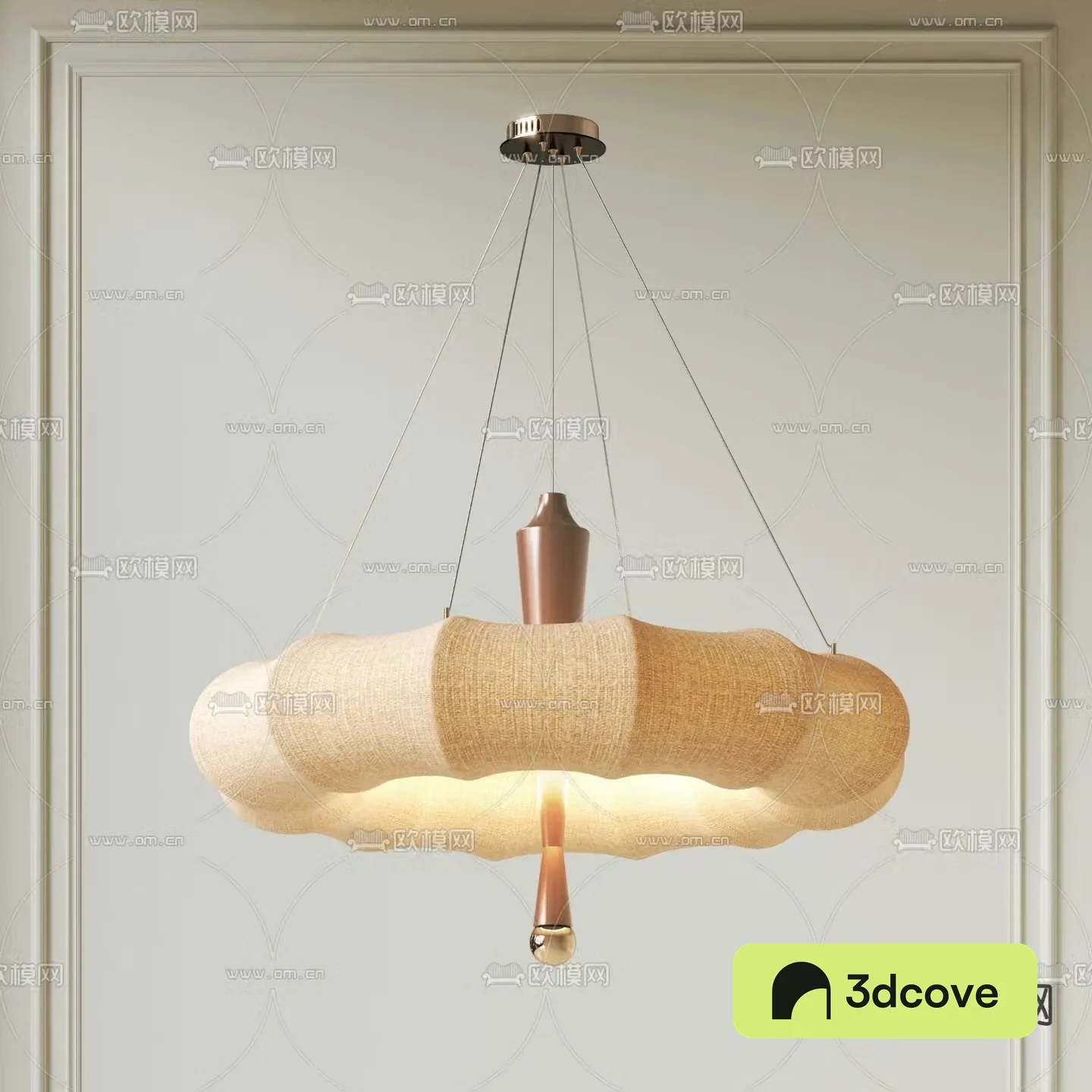 Medieval style chandelier woven chandelier