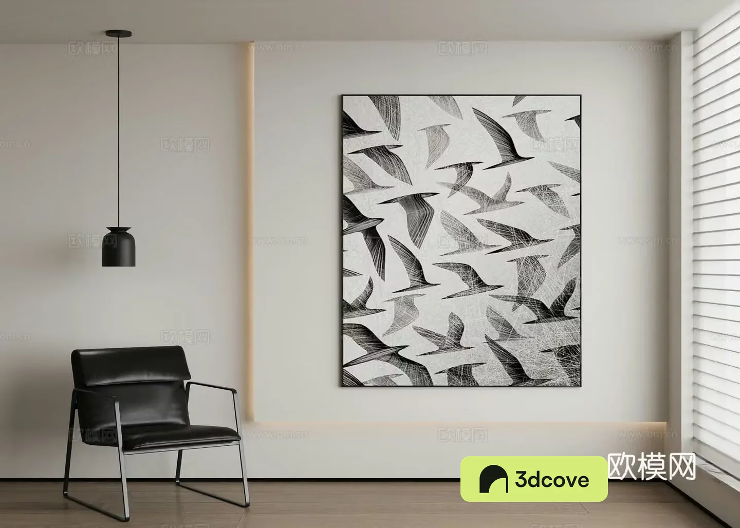 Modern decorative painting