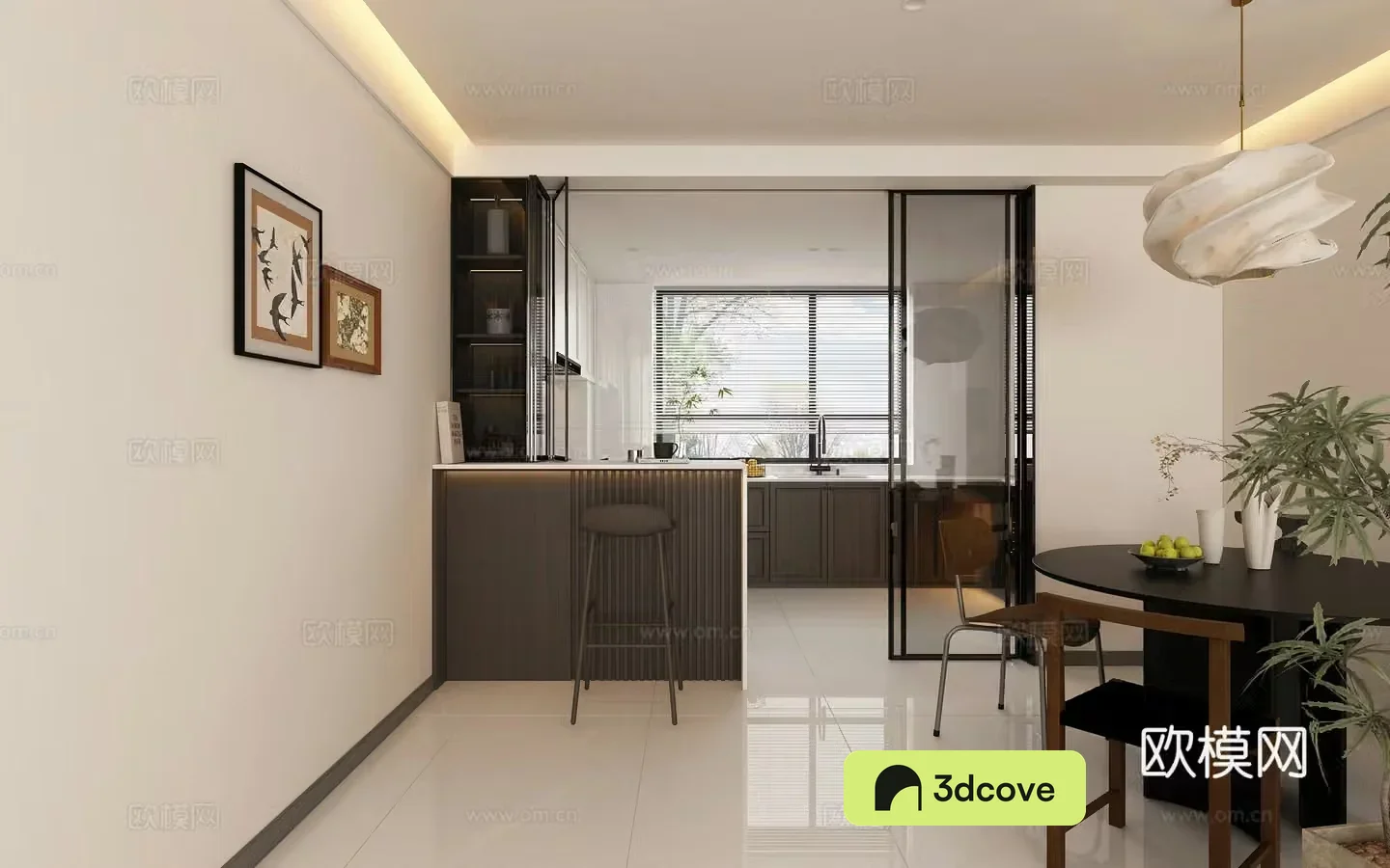 Open kitchen