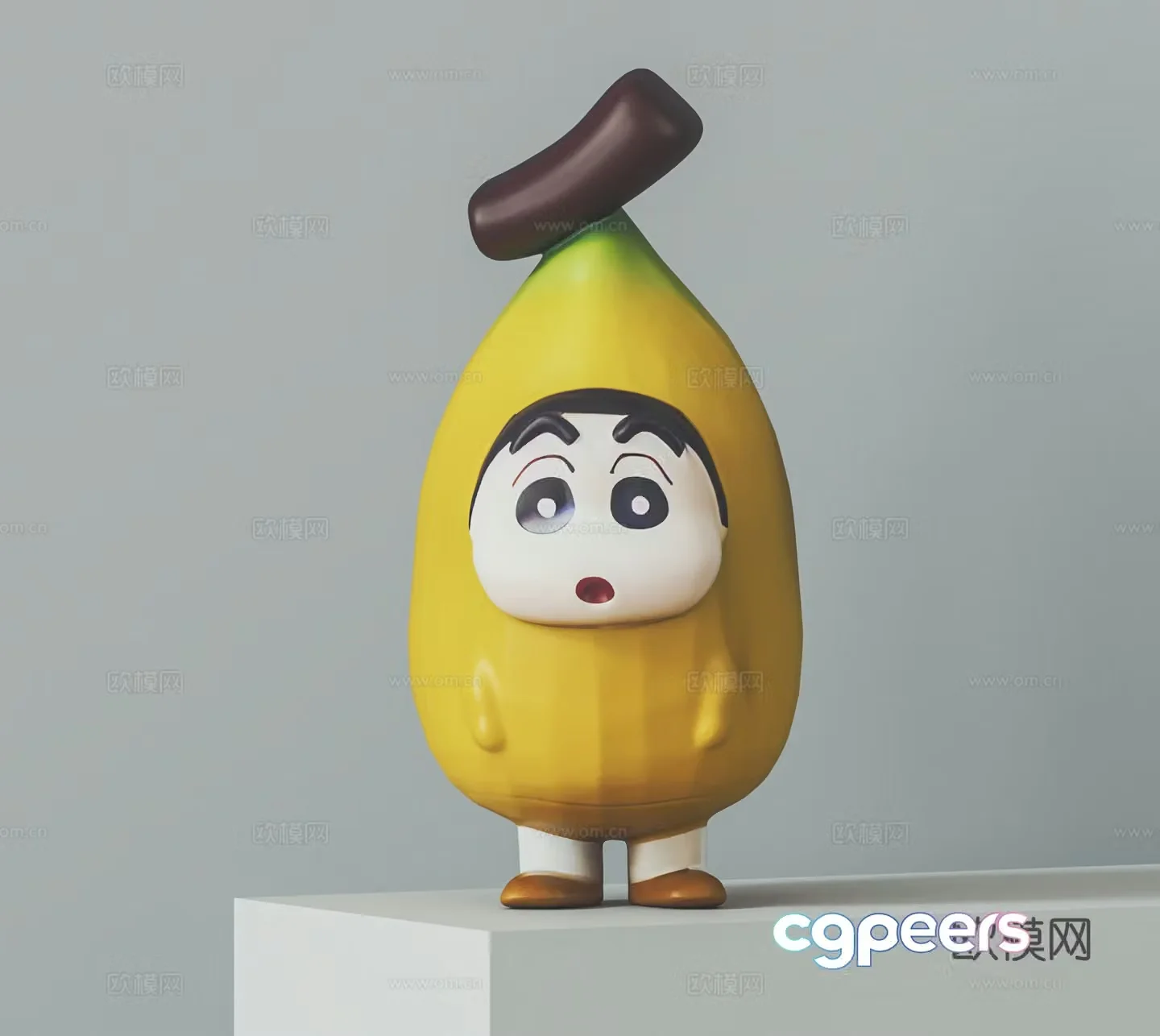 Modern doll 3d model