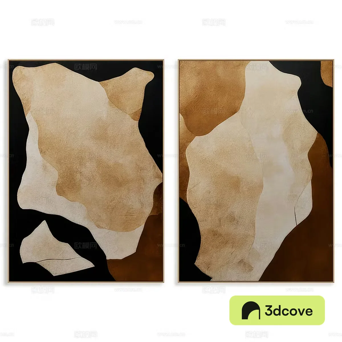 Wabi-sabi art hanging painting decorative painting
