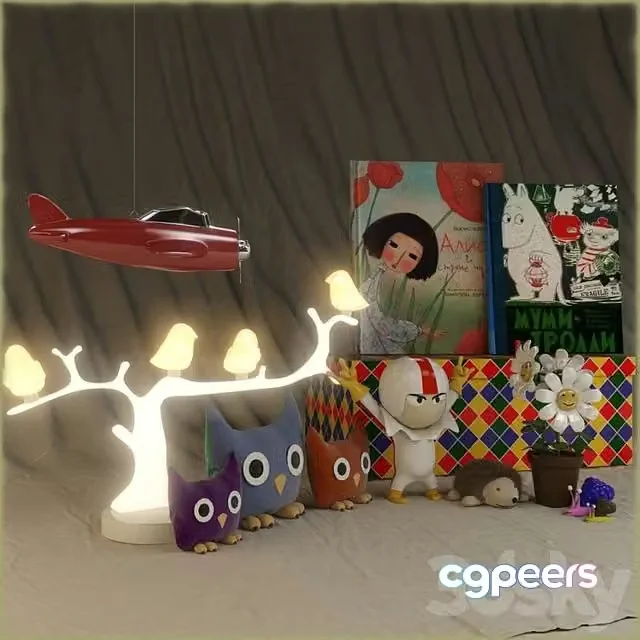 3ds Max Free – TOYS AND BOOKS (Standart)